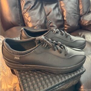 Keds Lori Ubal Womens Size 10 Black Lace Up Athletic Casual Sneaker Shoes